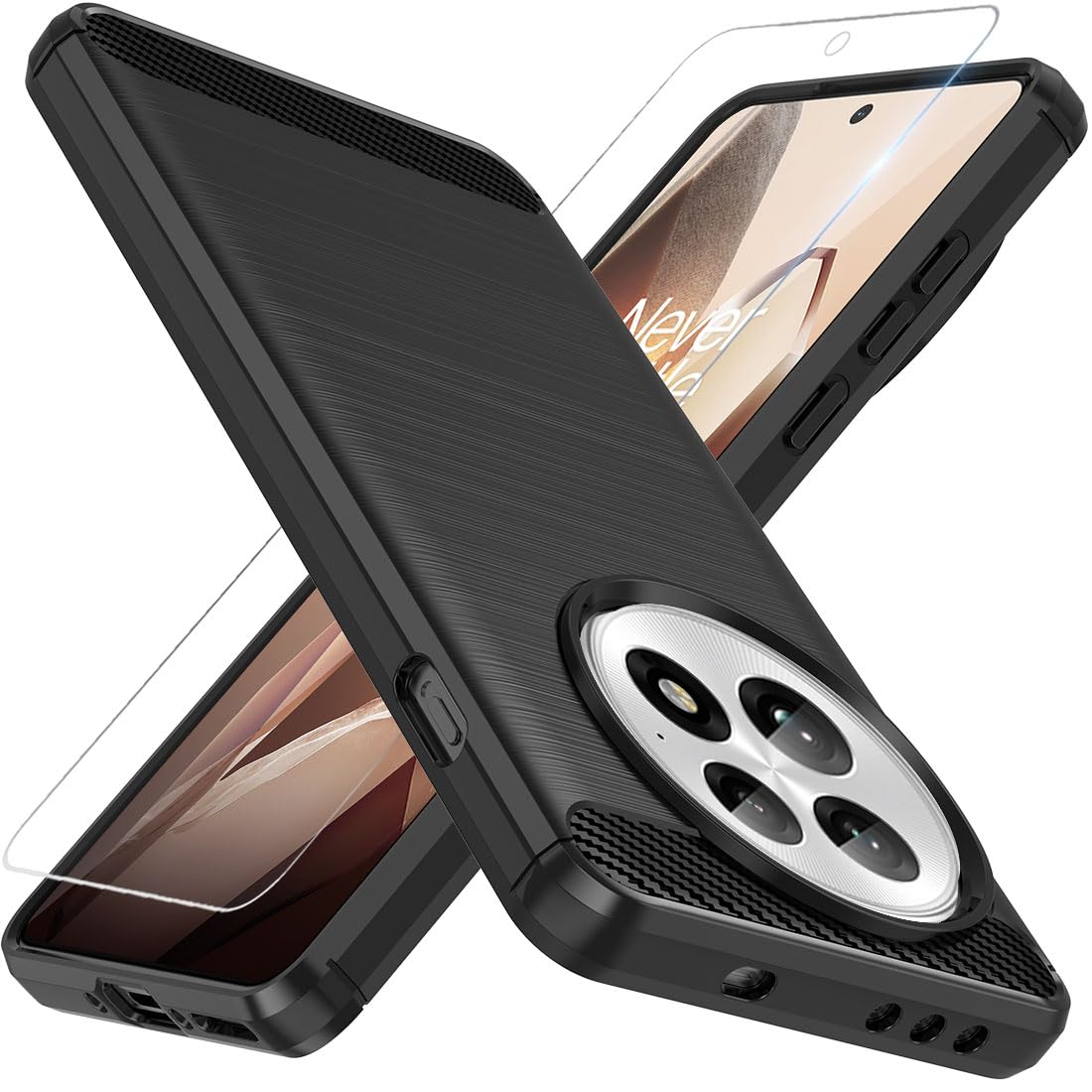 Amazon.com: for Oneplus 13 Case: with Screen Protector Shock