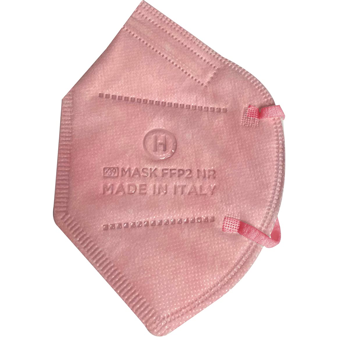 15 Mascherine FFP2 Arancioni Made In Italy - Certificate CE, 5 Strati, Confezione Singola, Elastici Morbidi - Foto 3