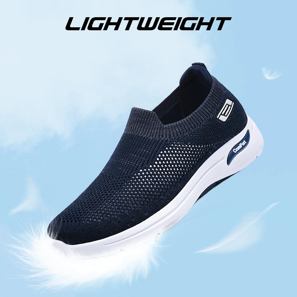 Ligero Zapatos Casual Hombre Slip On de Andar por Casa
