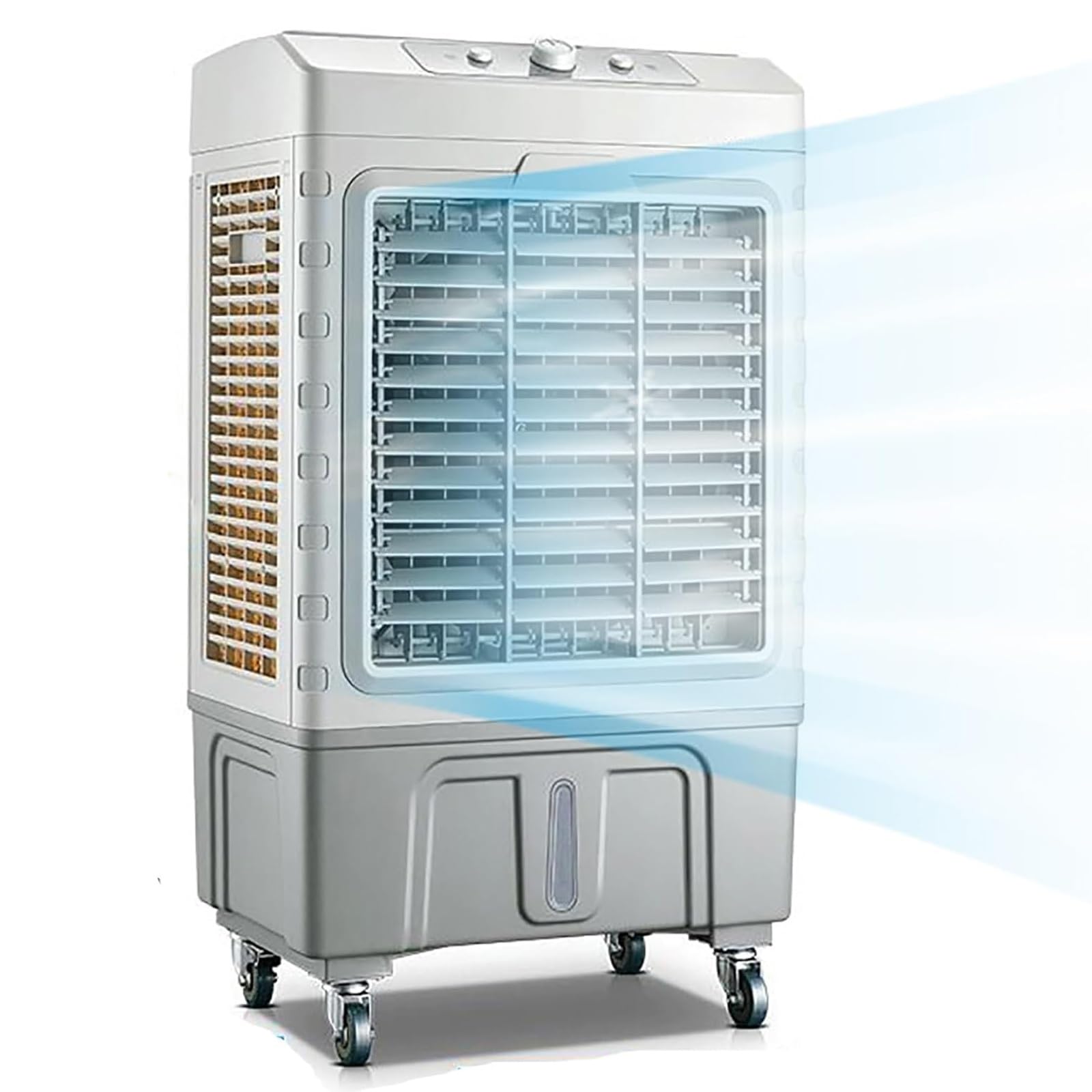 Portable Evaporative Air Cooler, 3-in-1 Swamp Cooler, 3-Speed Settings, 120° Oscillation, For Bedroom Dorm Garage