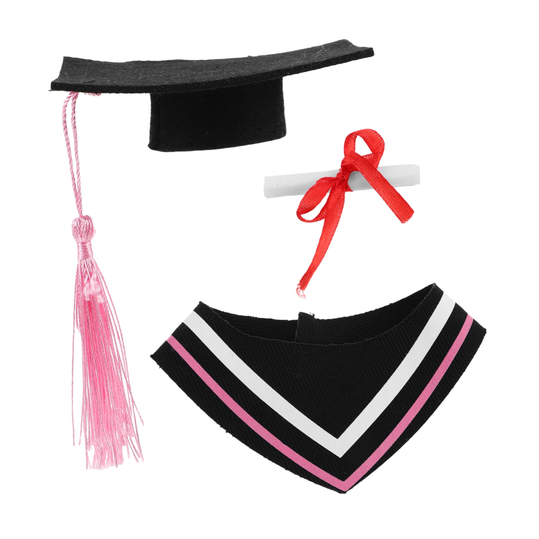 VALICLUD Bear Graduation Outfit Cap and Gown Stuffed Animal Clothing Set Has Clothes