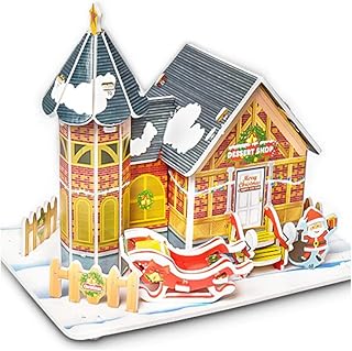 لعبة بازل آطفال ثلاثية الأبعاد علي شكل متجر حلويات