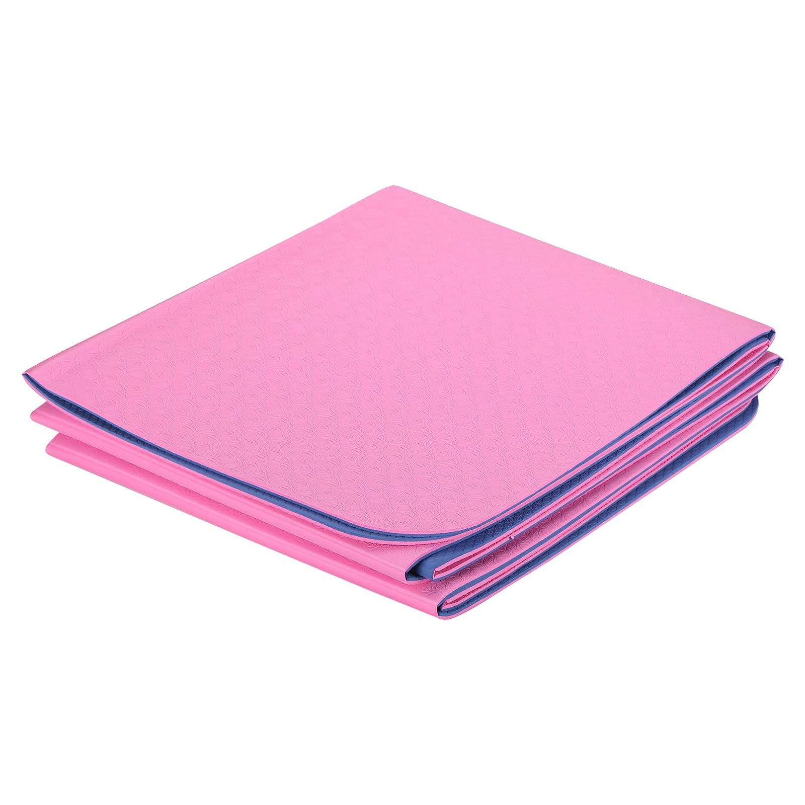 EKE Esterilla de Yoga Plegable de Corcho, Material Antideslizante 100% Reciclable, Ecológica, Fabricada en Corcho y TPE, Perfecta para Hot Yoga 183 * 65 * 0,5cm con Bolsa de Transporte