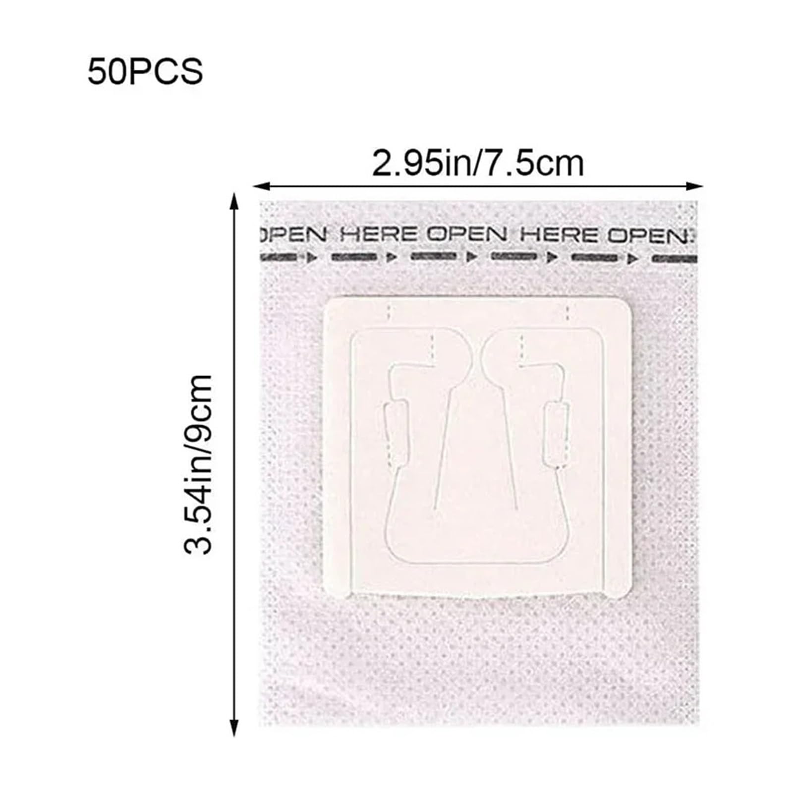 Bolsas de filtro de café biodegradables, desechables, for café, té, viajes, oficina, uso doméstico, filtros de papel de flujo rápido.(800pcs)