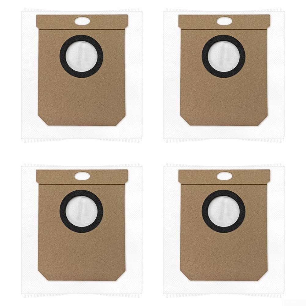 Yhenlovtt Bolsas de polvo de repuesto, bolsas de polvo, para robot aspirador Cecotec 7490 Home para XTreme, accesorios de aspiradora robot de repuesto, bolsa de recogida de polvo reutilizable (paquete