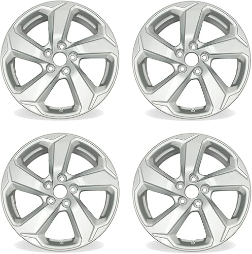 Juego de 4 ruedas de aleación de plata de 18 pulgadas para Toyota RAV 4 2019-2022 Llantas de repuesto de diseño OEM