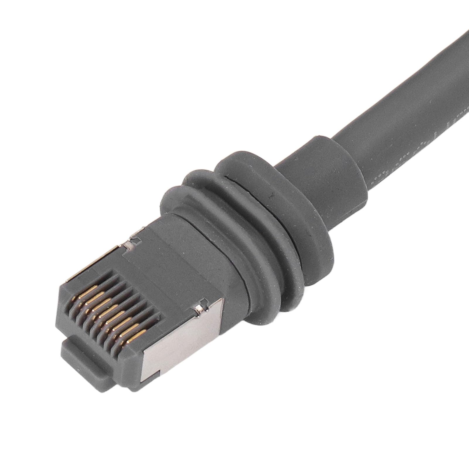 Cable de repuesto rectangular de 9 m, impermeable, de alta velocidad, para uso en Internet al aire libre, con soportes para cables