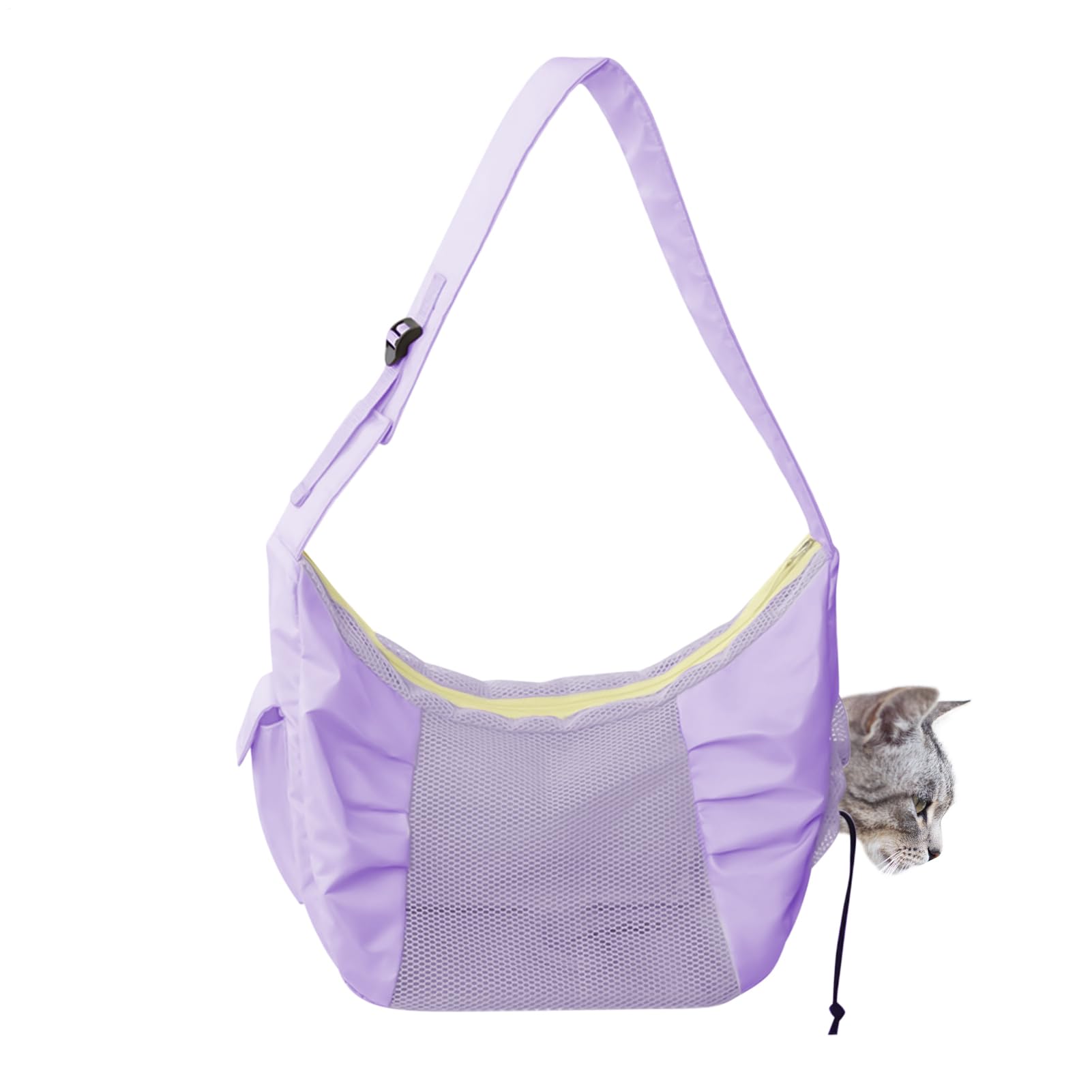Sac de transport souple pour chat portable avion homologué avec grille ventilation