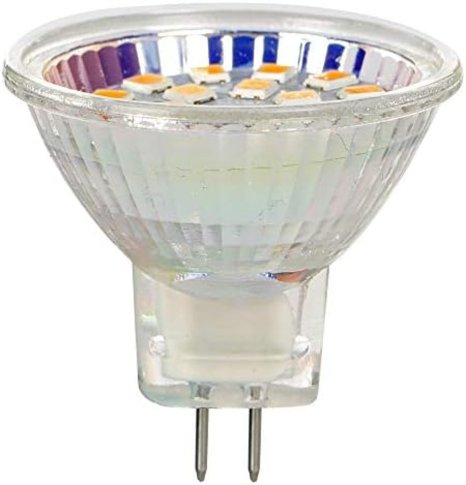Lámparas De Bombillas LED, Foco De Bombilla LED, GU4 CA/CC 12 V 3 W MR11-40 W Equivalente A Base GU4 - Para El Hogar, Empotrable, Acento, Iluminación De Riel, Paquete De 10,Blanco Frío,YUYANAIAI