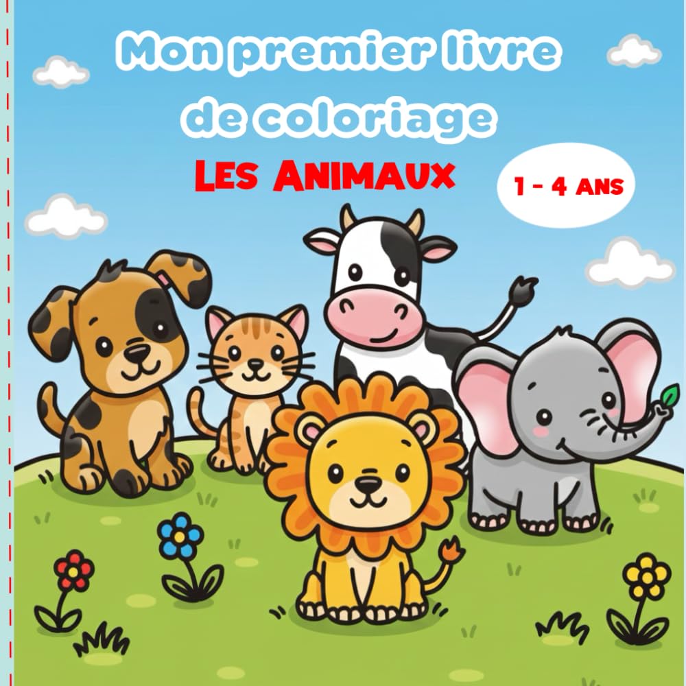Mon premier livre de coloriage - ANIMAUX