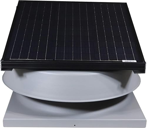 Miniatura 2 de Ventilador solar para ático de montaje en acera de 48 vatios por Natural Light