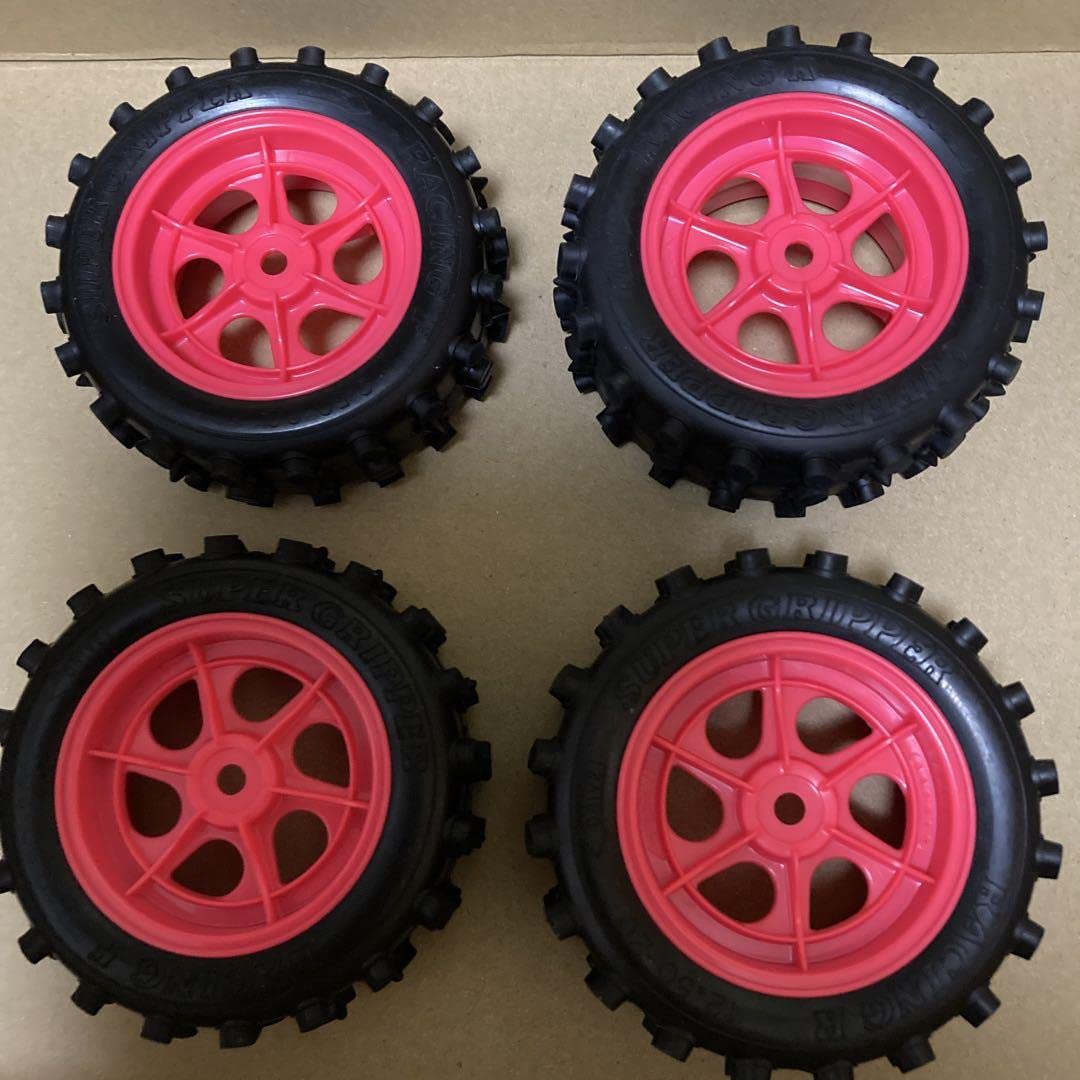 Amazon | ラジコン タミヤ アバンテ ホイール オーバルブロックタイヤ