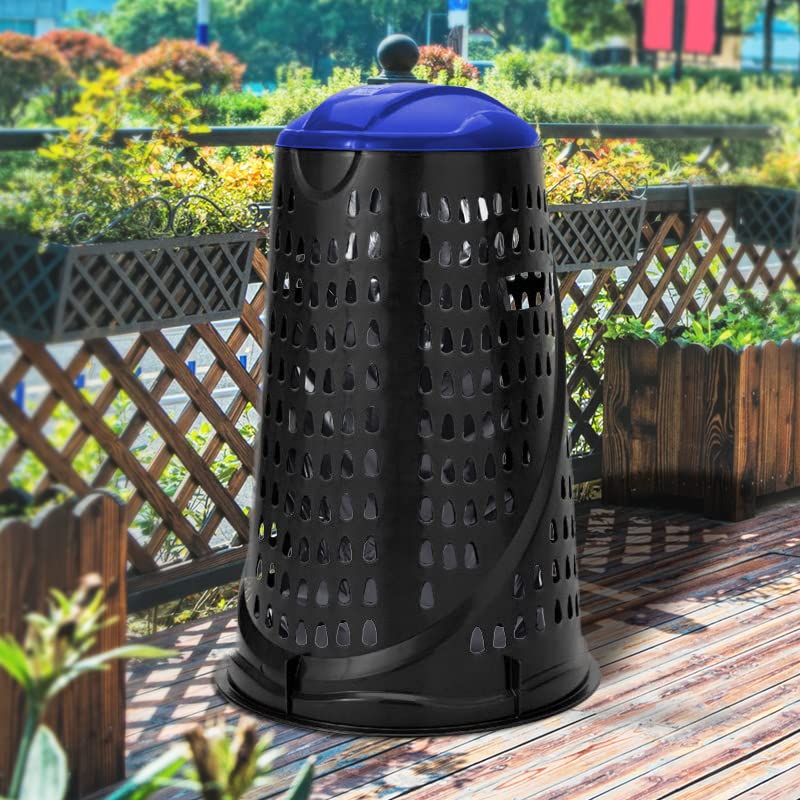 MAURY'S SET DI PATTUMIERE VARIO PORTASACCO DA GIARDINO 110 LT PER RACCOLTA DIFFERENZIATA (Tris)