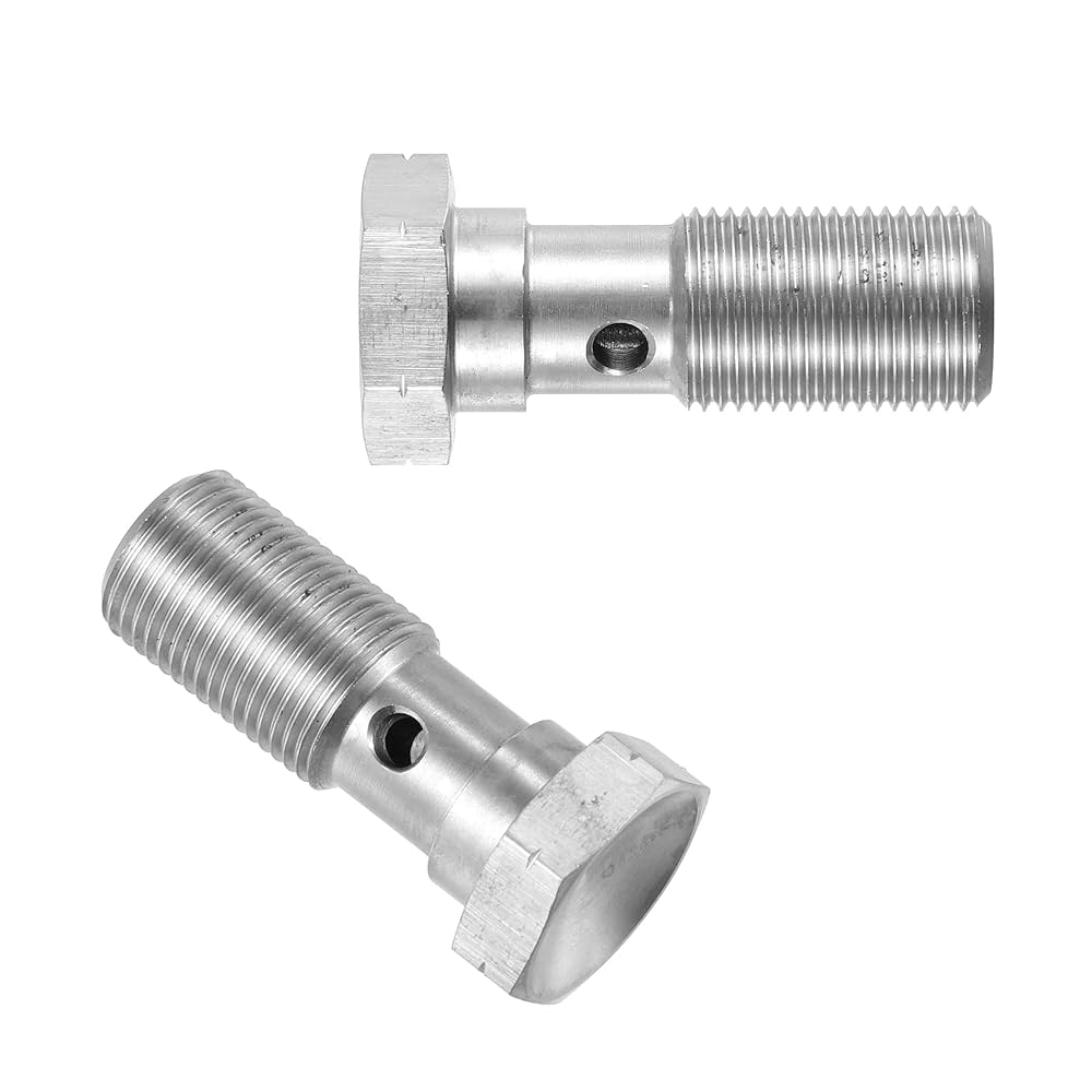 Amazon | X AUTOHAUX バンジョーボルト 銅ワッシャー付き 単一