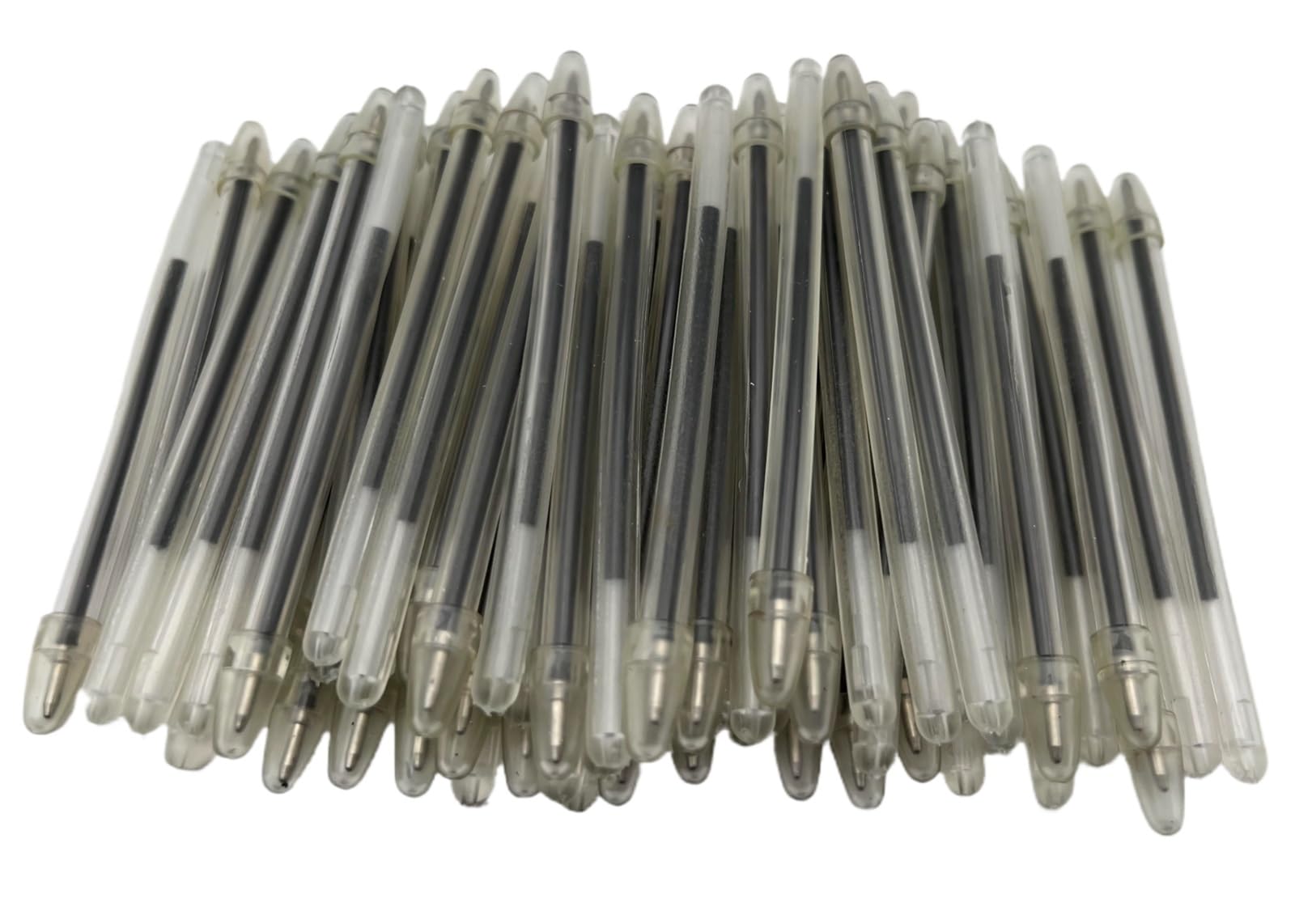 Comfort Axis Flexible Non-Lethal Safety Pens 4" Bendable Pens for Hospitals, Mental Health Institutions and Prisons, Black (100 Pack)