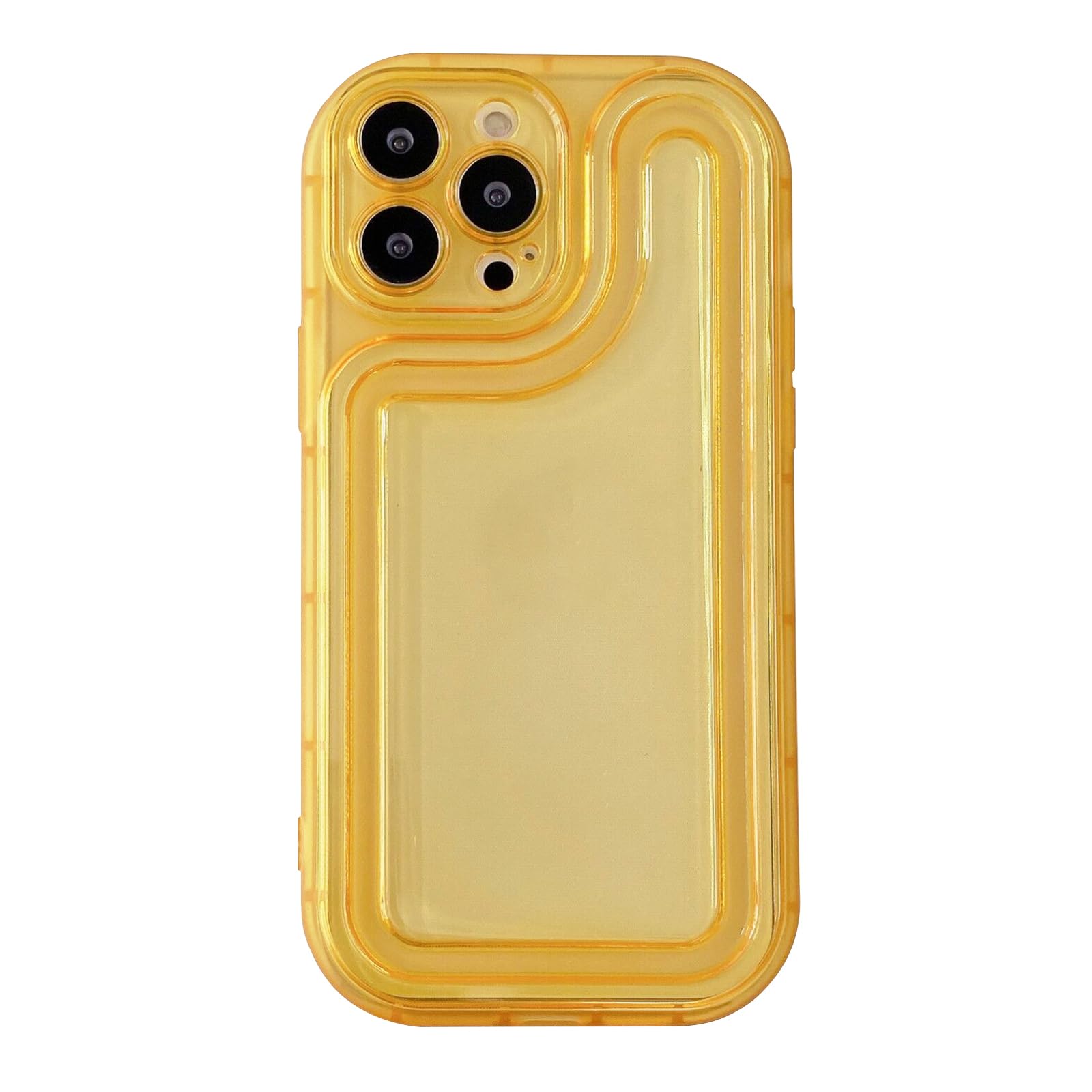 Coque antichoc iPhone orange avec coussin d'air anti-rayures - 8