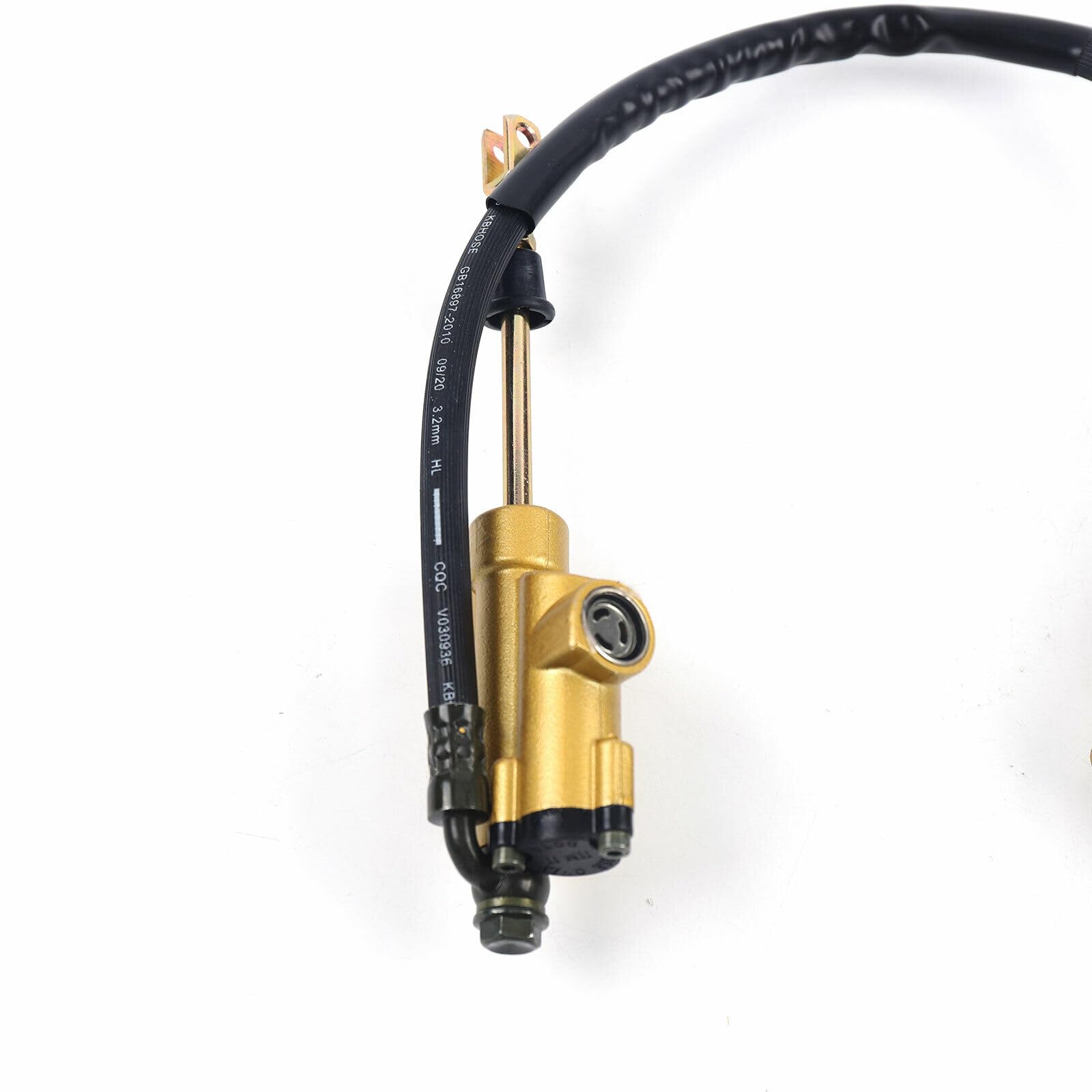 Hydraulischer Bremsensatz für Motocross-Motorräder, hydraulischer Viertakt-Hinterradbremsensatz, hintere Scheibenbremse, hydraulischer Scheibensatz für Motorräder, Motocross-Motorräder, 49-125 cc.