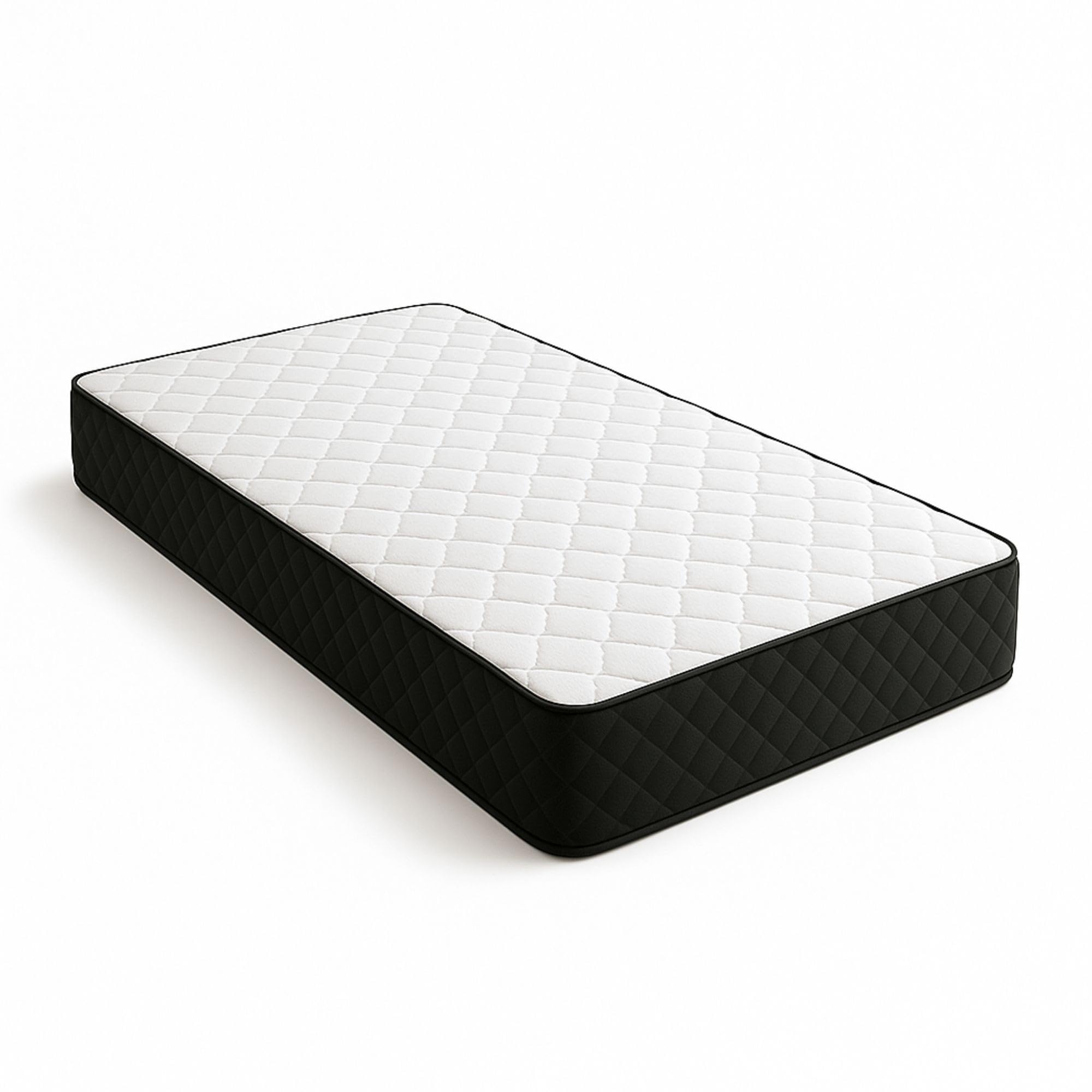 Nuit de rêve Matelas 90x190 Latex 80 Kg + Mousse Aertech+ 35 Kg - Hauteur 20 CM - Accueil Moelleux - Soutien Equilibré -