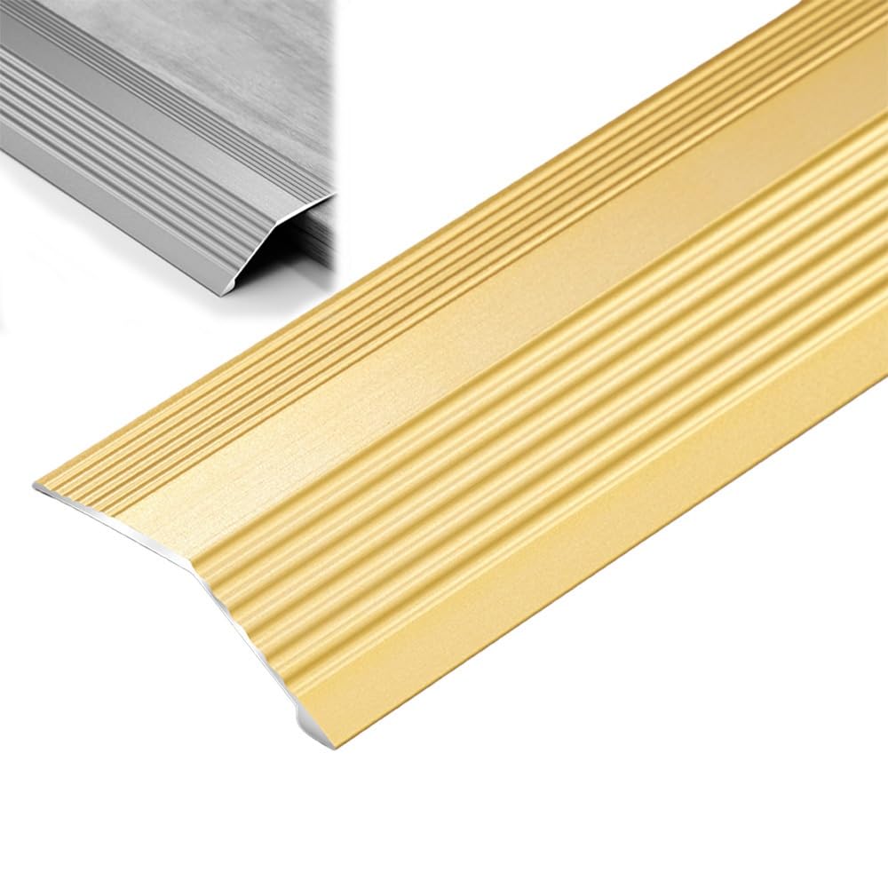 Aluminiowa listwa przejściowa do podłogi, 20 mm, reduktor progów drzwiowych, do laminatu i płytek, łatwa instalacja, idealna do remontu domu