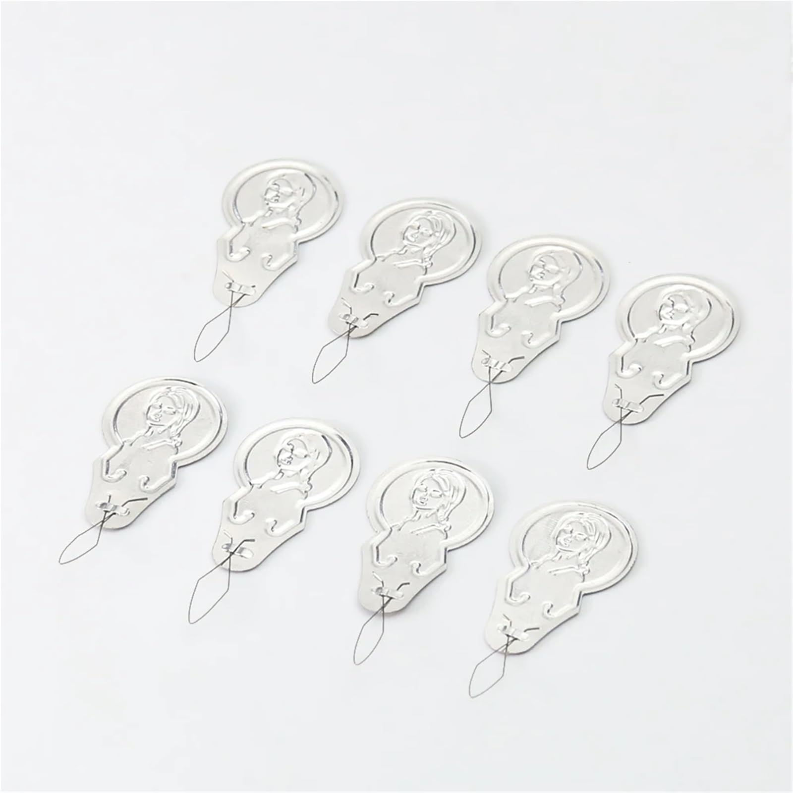 Nawlekacze do igieł krawieckich, 100 Pcs Reusable Sewing Cross Stitch Tailor Leathercraft