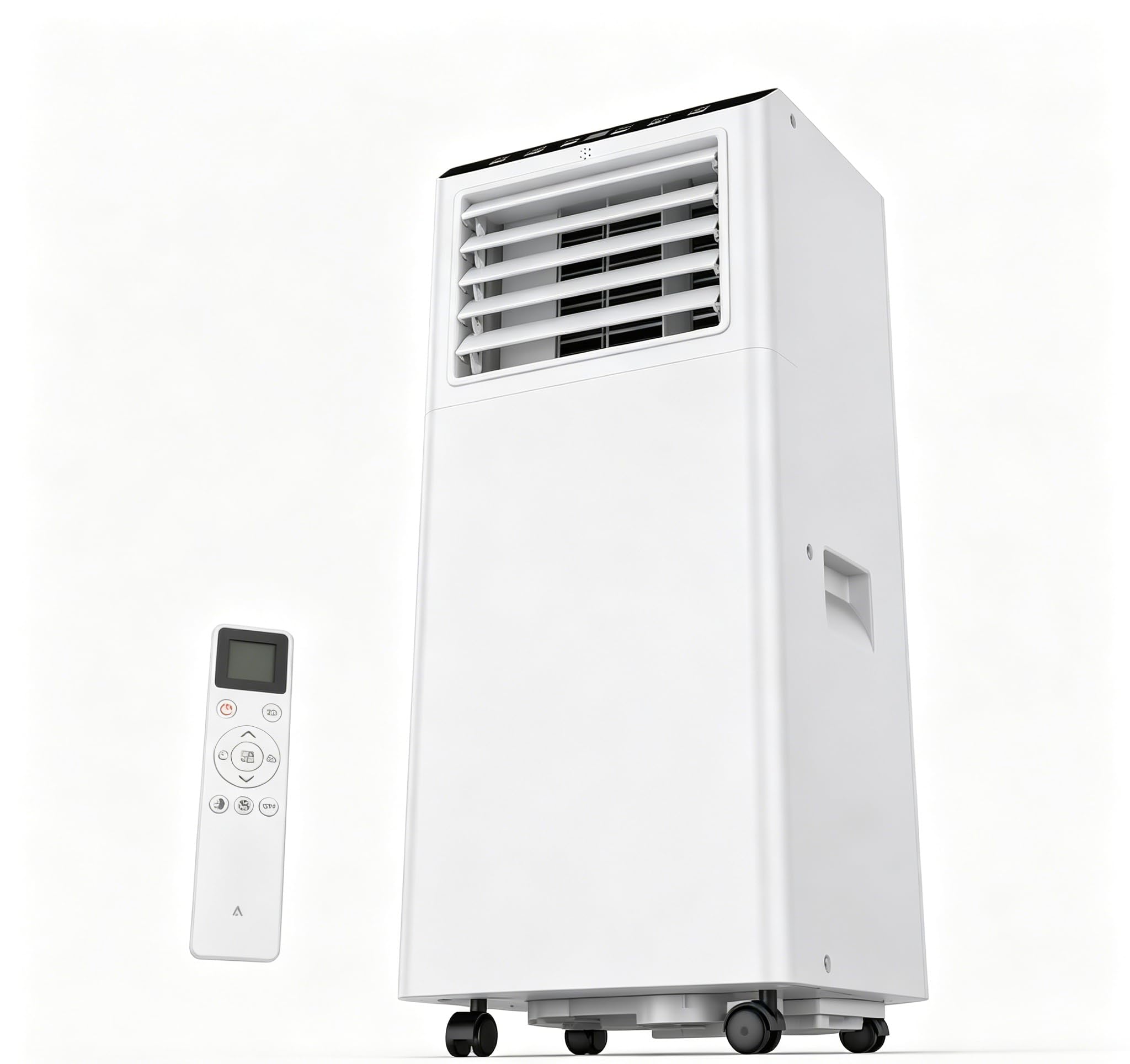 Zstar 9000 BTU Portable Air Conditioner with Heater, 4-in-1 Indoor AC Unit, Quiet Sleep Mode, Sliding Window Kit, Smart Follow Me, Cooling & Heating, Dehumidifier, Rooms Up to 400 Sq.ft