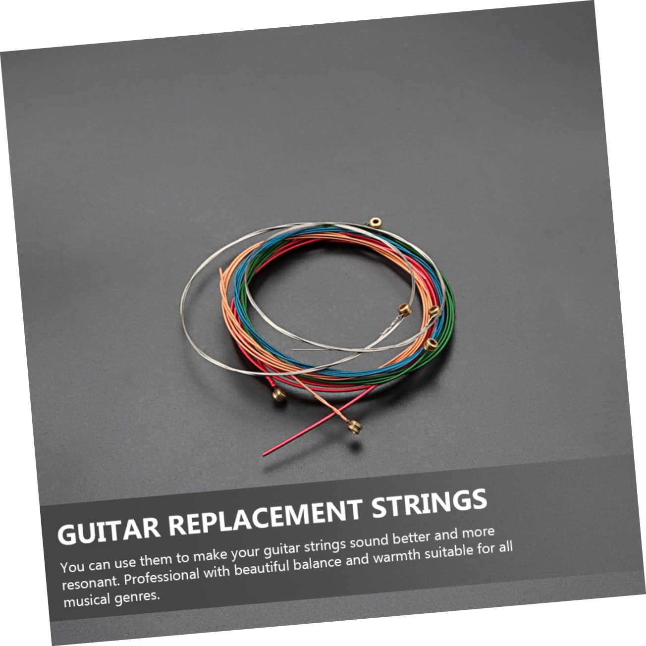 VICASKY 30stücke Teiliges -saiten Für Akustikgitarren Universelle Metallsaiten Hochwertiger Lange Haltbarkeit Für Folk-gitarren Geeignet Besserer Sound Und Spielbarkeit