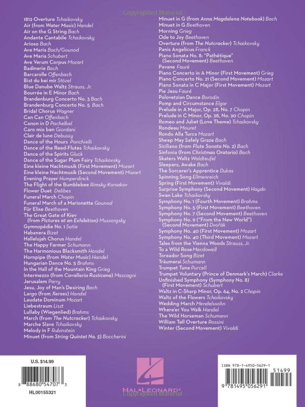 101 Classical Themes for French Horn - Image 2