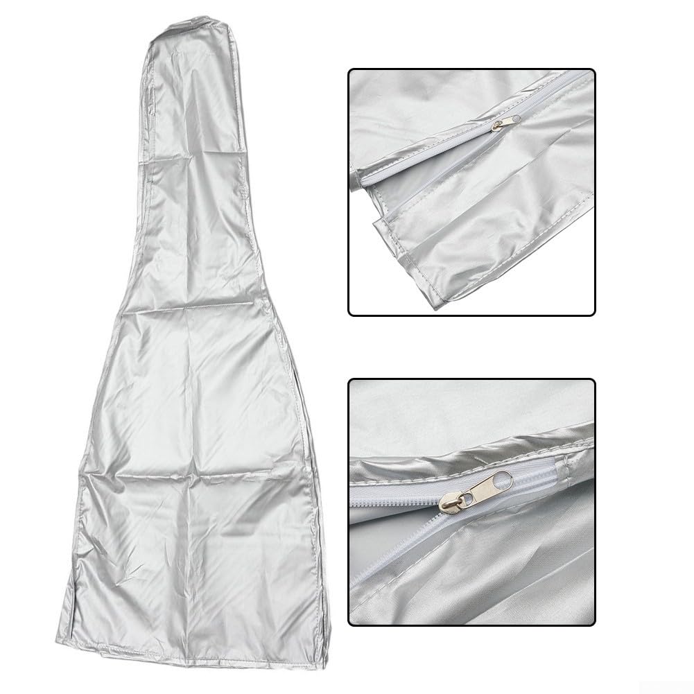 Funda protectora para guitarra eléctrica, acústica, bajo, a prueba de polvo, impermeable, 108,6 x 43 cm, Como se muestra en la imagen., A, 1104441145