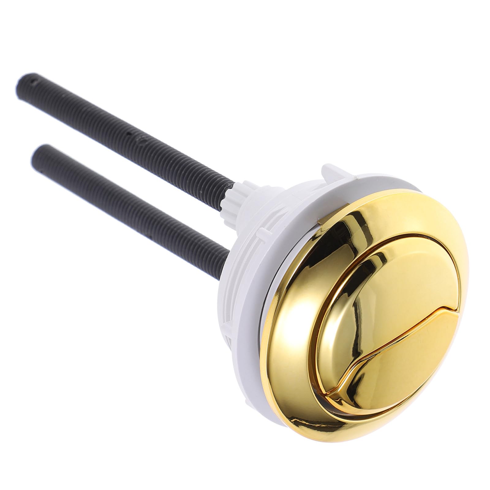 Alipis Botón Pulsador Redondo de Doble Descarga para Reparación de Tanque de Inodoro Compatible Cisternas Estándar Uso Familiar y Comercial Color Aleatorio