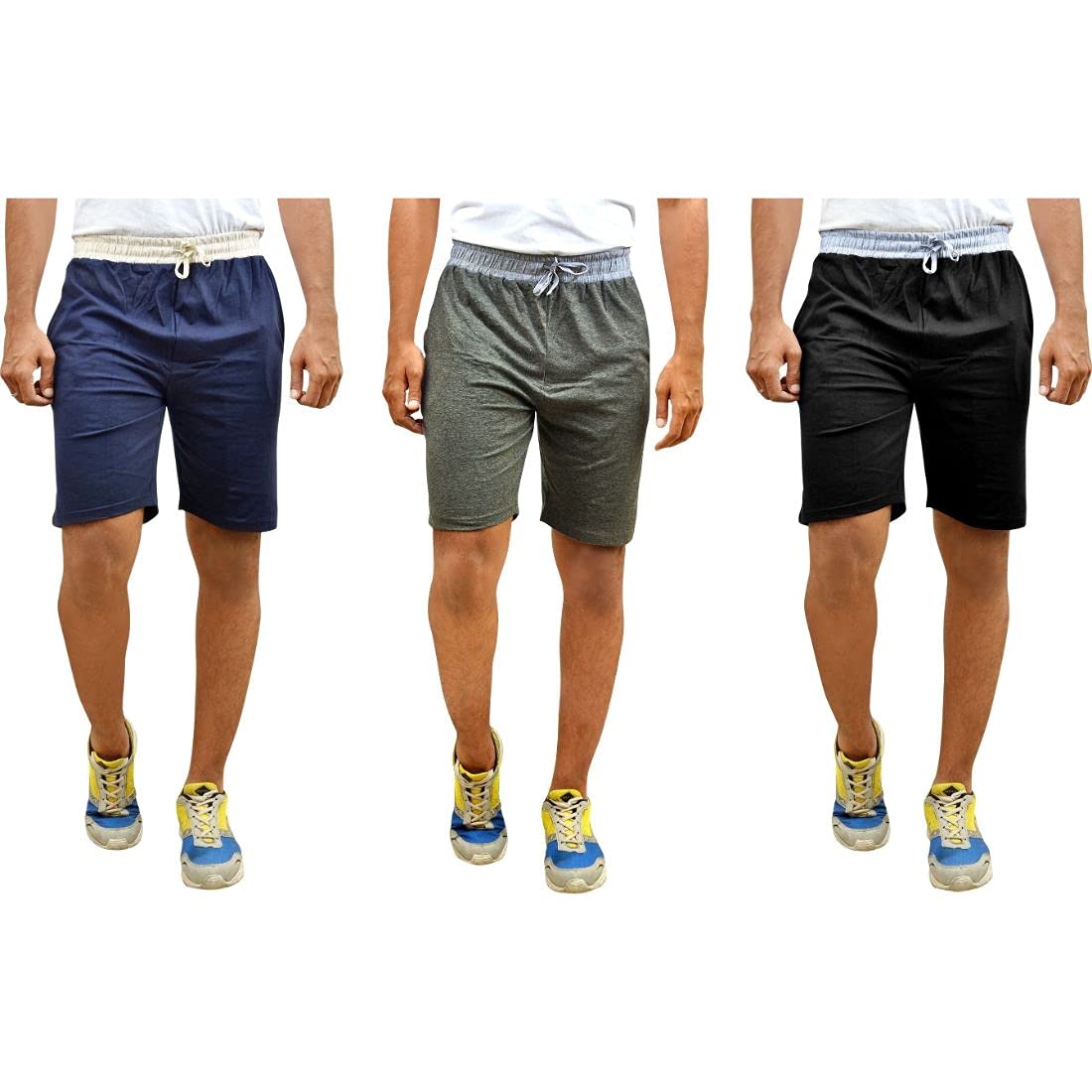 MOTUS Men Cotton Shorts Combo-picture-15