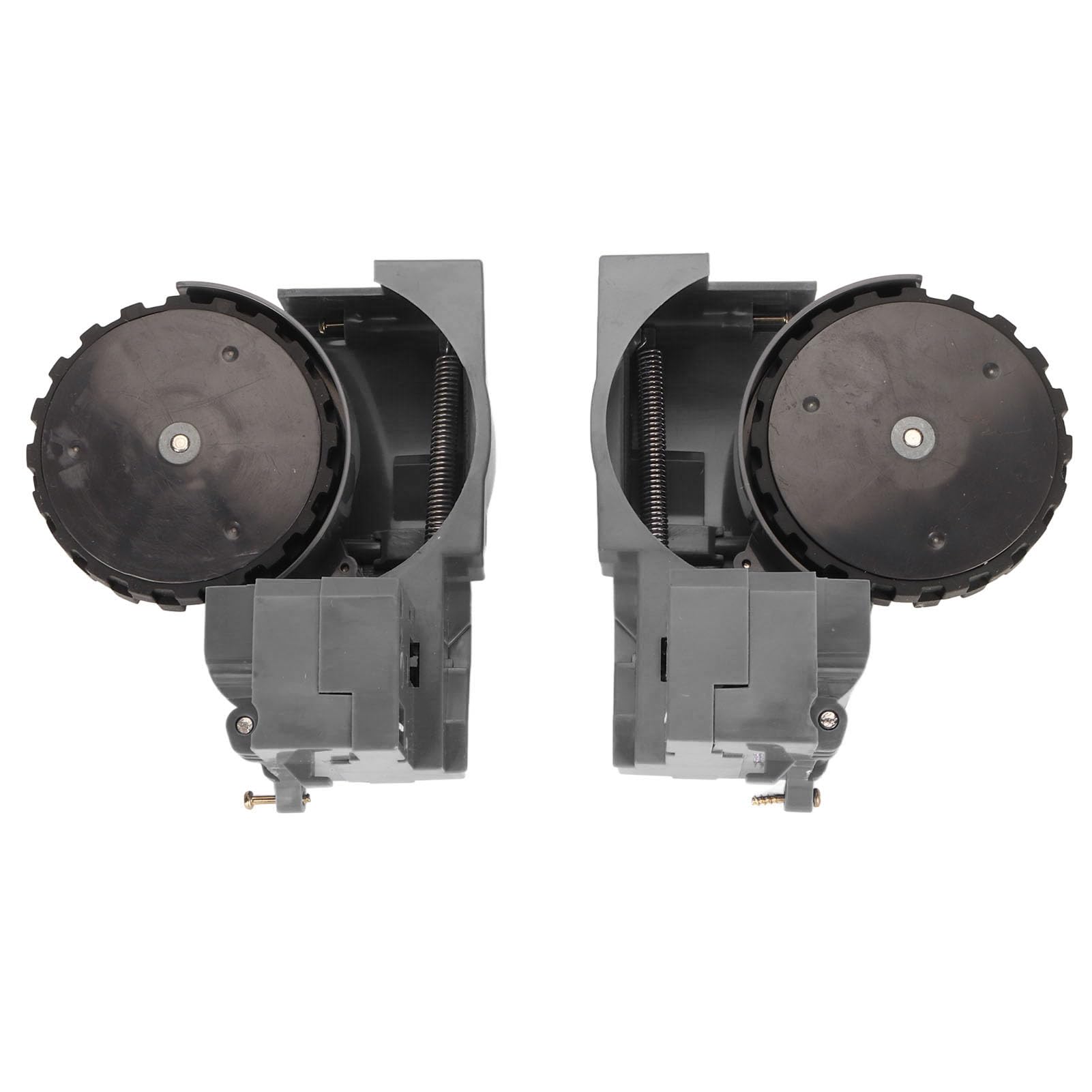 Fockety Rechtes und Linkes Radmodulpaar, Ersatzteile für 500 600 700 800 900 880 870 871 885 880 860 861 875 Serie Staubsauger, Roboter-Staubsauger-Zubehör (Grey)