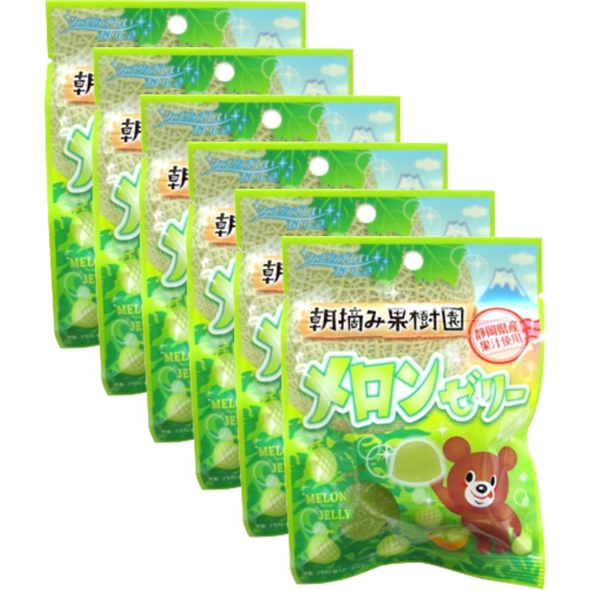 Amazon.co.jp: 八雲製菓 果樹園メロンゼリー 45g×6袋 : 食品・飲料・お酒