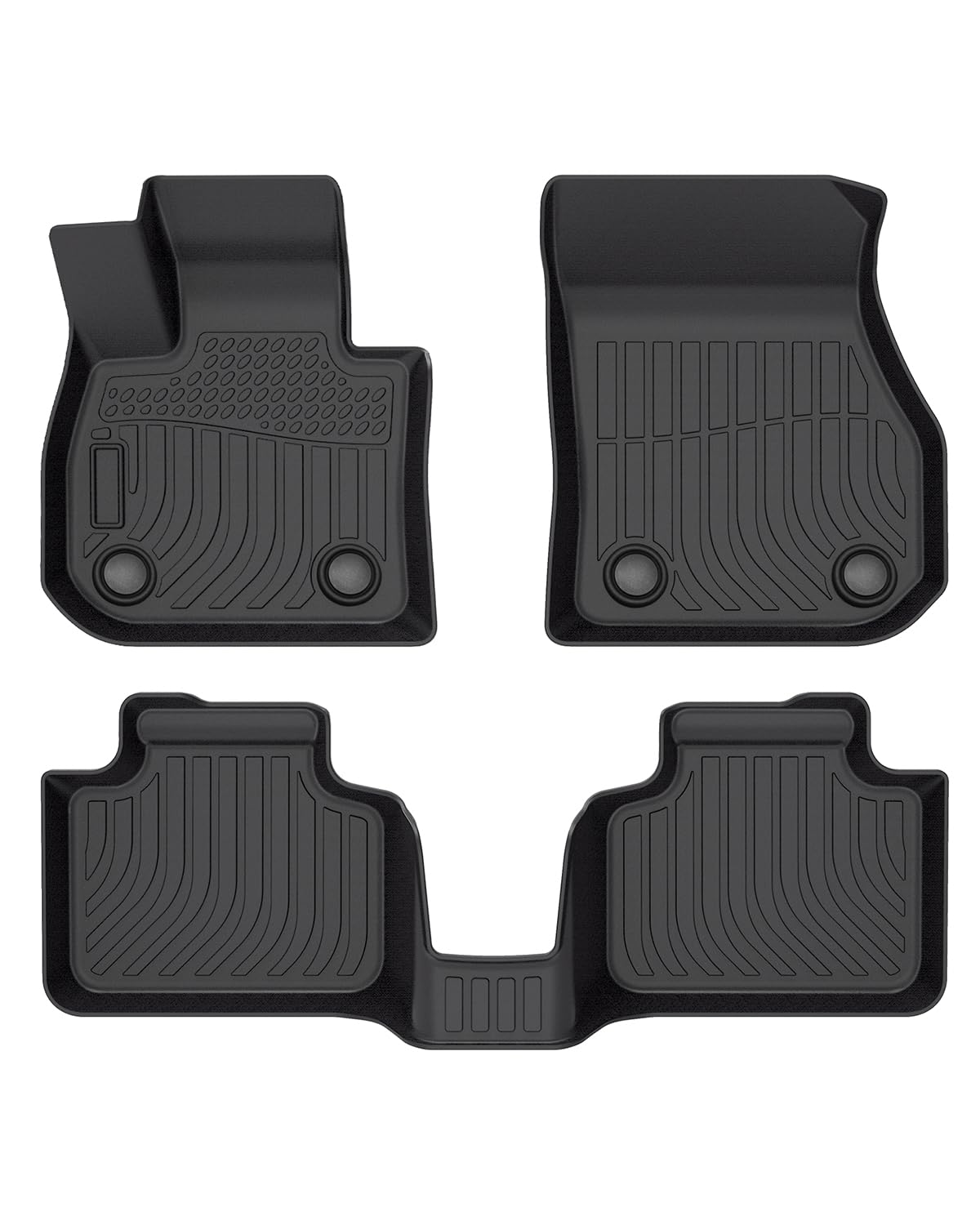 Photo 1 of Cartist Floor Mats Compatible with BMW X1 U11 2023 2024 Accessories All Weather Floor Mats 1st & 2nd Row Carpet Protection 3D TPE Odorless