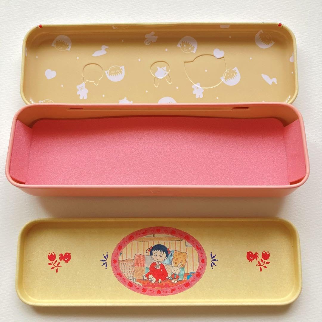 Amazon.co.jp: 品 ちび子ちゃん ペンケース 缶ペン 当時もの