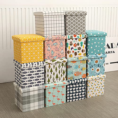 Tabouret de rangement pour optimiser l'espace du salon - 7