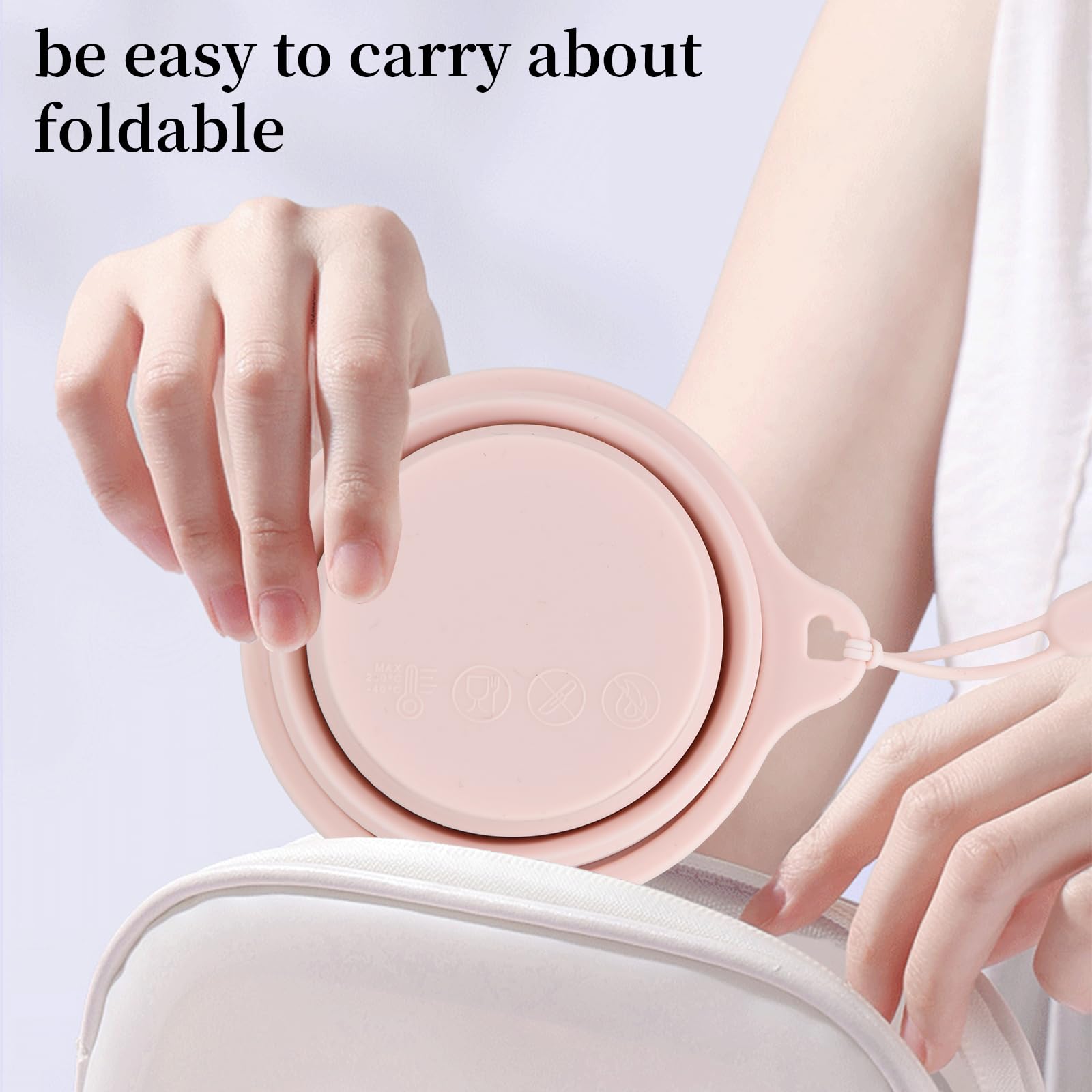 Anseom 3 Pcs Tasse De Voyage Pliable Portables Verre Pliable | FindTheDeal