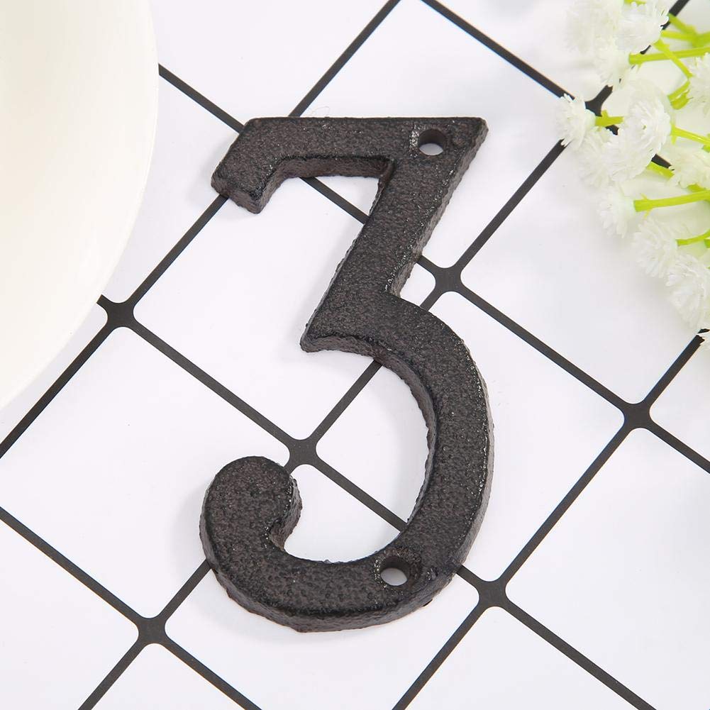 Numeri Civici Adesivi In Acciaio Inox - Altezza 5cm Per Porte E Cassette - Foto 8