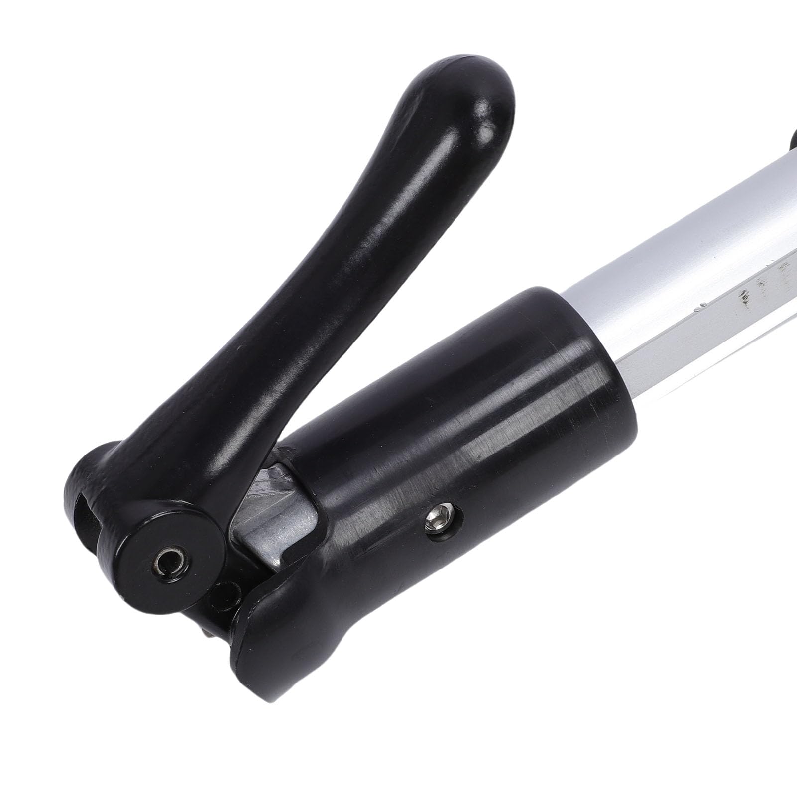 Fafeicy Manija Plana de Aleación de Aluminio con Recubrimiento de Carburo Anodizado y Mecanismo de Bloqueo para Herramienta de Acabado de Paneles de Yeso