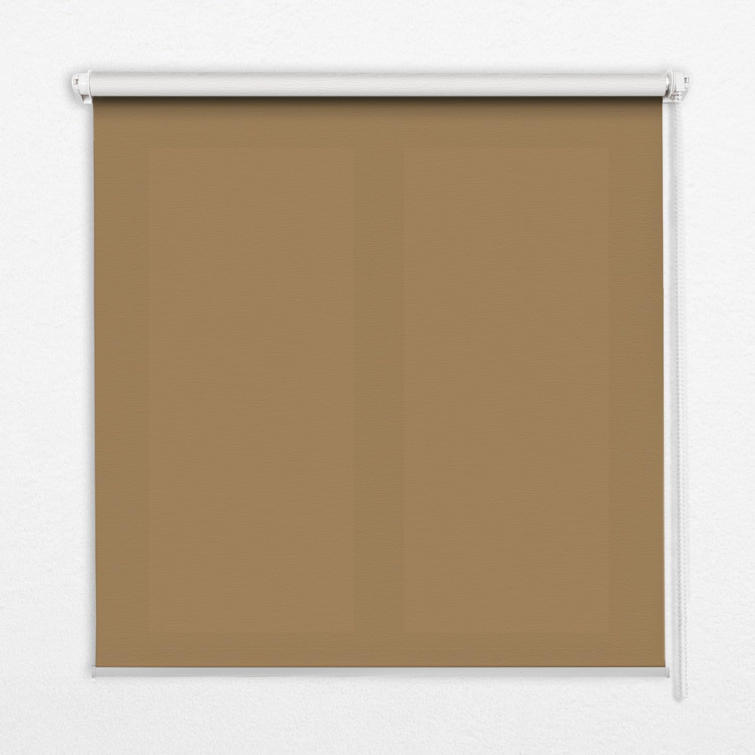 Store enrouleur perméable sans perçage brun 50x50cm : occulter sans étouffer et sans abîmer vos murs