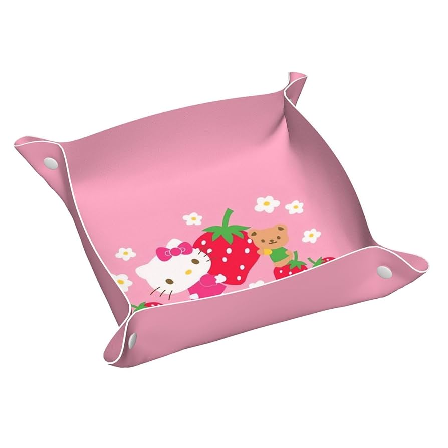 キティちゃんアクセサリートレイ ハローキティ アクセサリースタンド レッド(キティちゃん