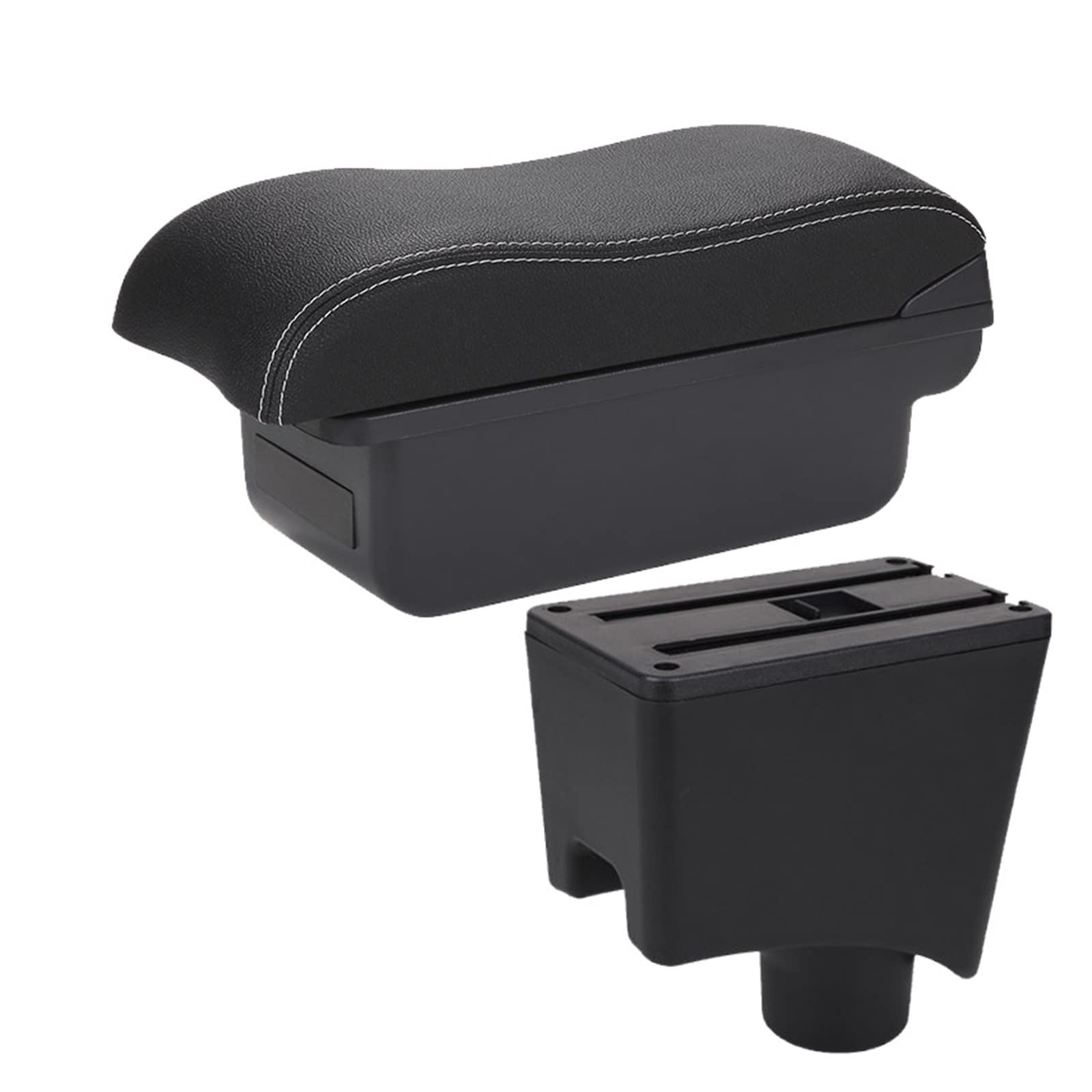 Baiqimv For Lada For LARGUS Car Armrest Box Center Console Storage Box Car Accessories Armrest Box USB(C3 NOUSB)