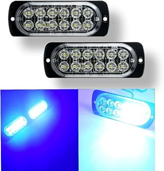 ストロボ　12台　ジャンク 2個 セット 超爆光 ストロボ 12 LED 12V 24V ハイパワー