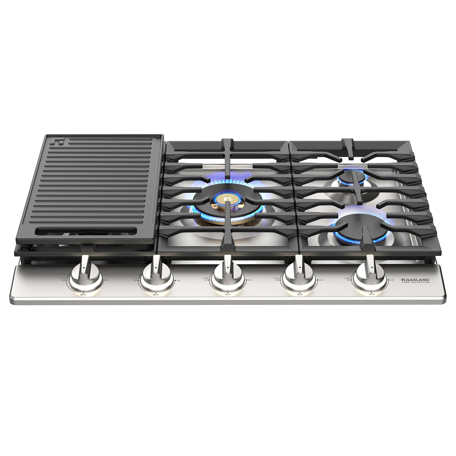 Photo 1 of GASLAND Chef 30-Inch 5-Burner Gas Cooktop