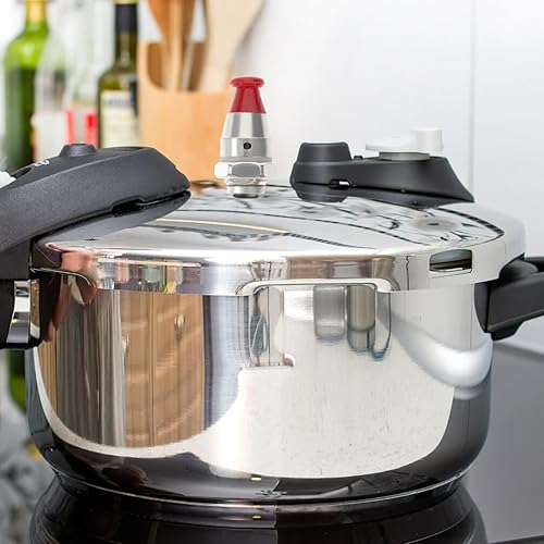 Miniatura 3 de Angoily 4 piezas de válvula de presión para olla a presión, válvula de jigger universal de alivio de presión regulador de repuesto, control de