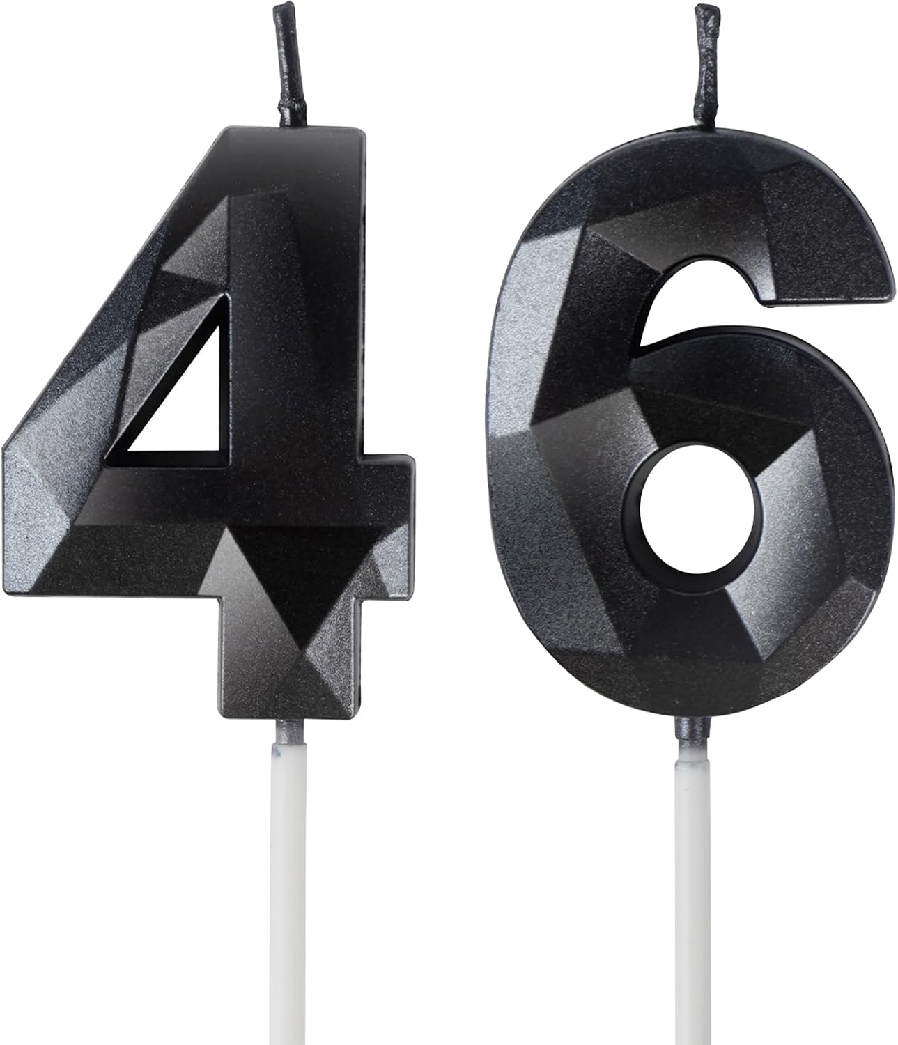 40th Birthday Gold Candles - Number 40, Happy Birthday, Cake Topper Decorations for Party & Anniversary Celebrations — image 42
