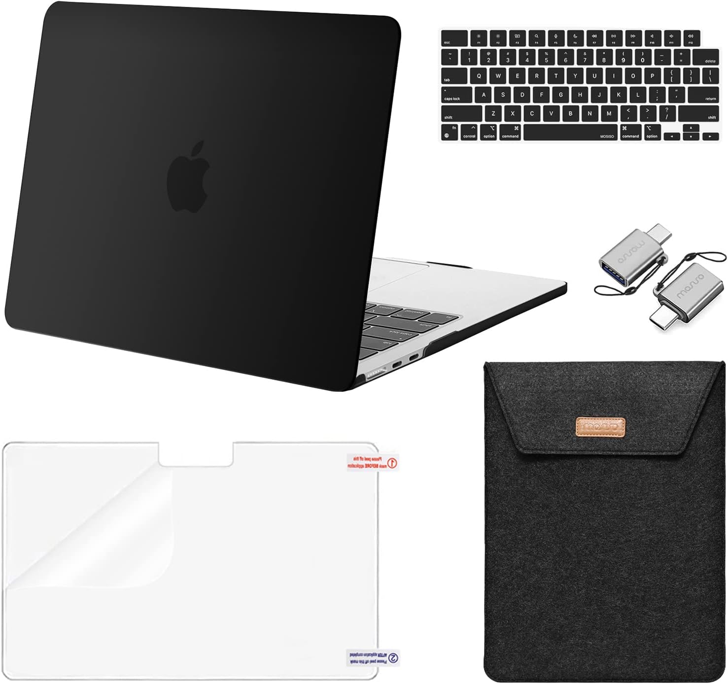 Coque MacBook Air 13'' Paillettes Bleues - Compatible 2022-2025 (M4, M3, M2) - Modèles A3240 A3113 A2681