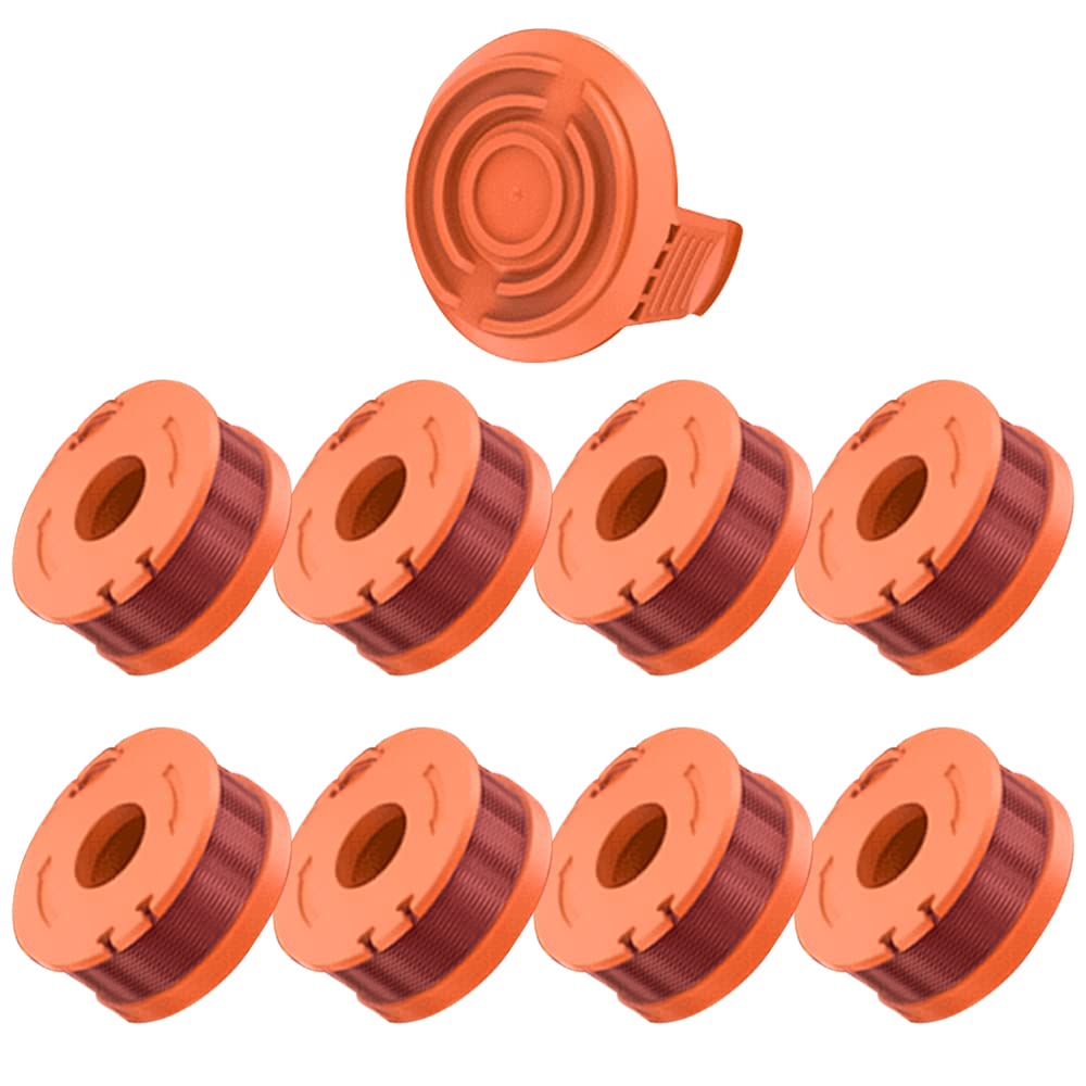 Bobine Di Ricambio Per Tagliabordi Worx - 36 Pezzi WA0010, Compatibili Con Vari Modelli, Filo Nylon Rinforzato - Foto 7