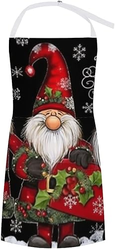Delantales de gnomo, duradero, cómodo, resistente, con bolsillos, para hombres y mujeres (paquete de 1), Gnome
