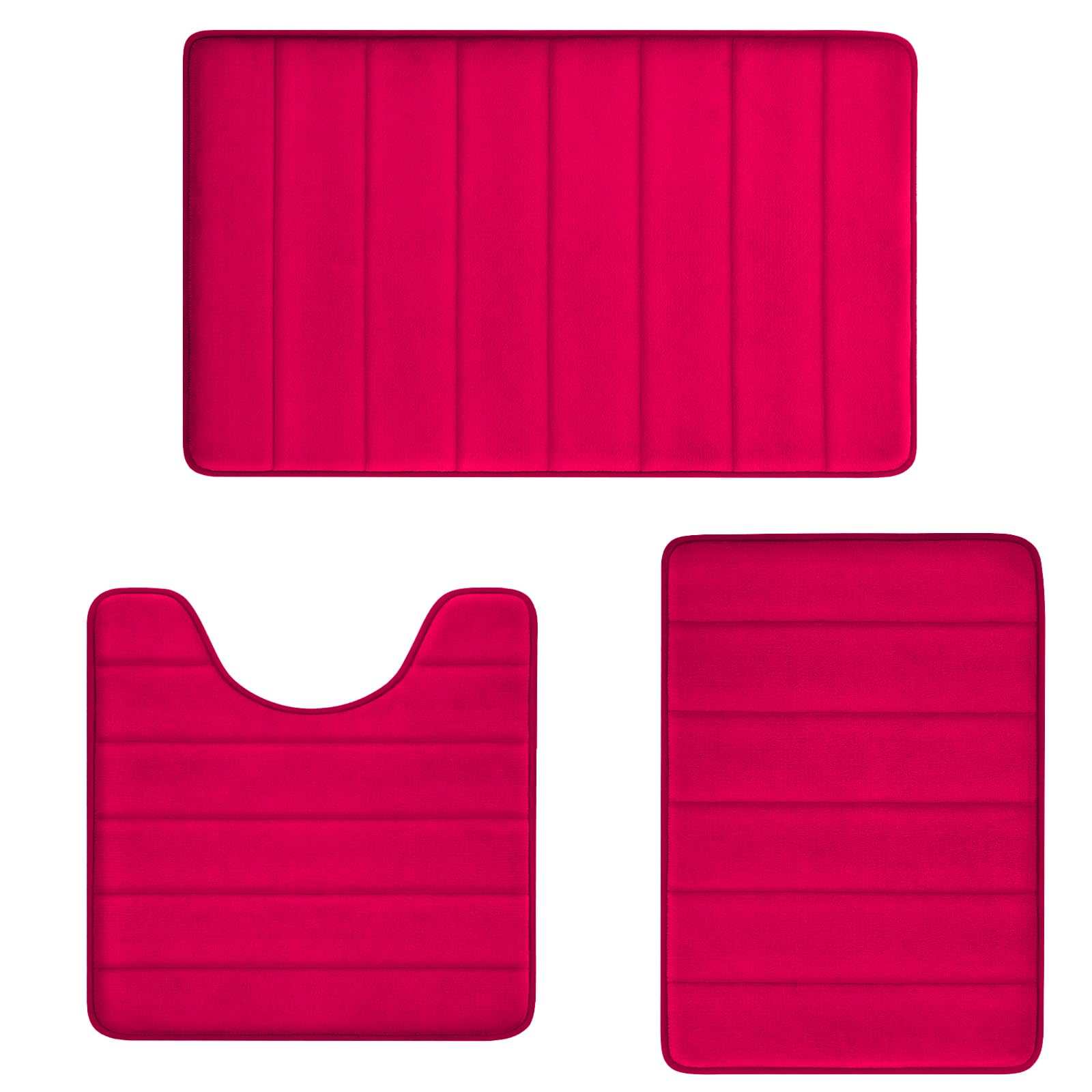 Tapis de bain absorbant et antidérapant RUN HELIX en mousse à mémoire de forme