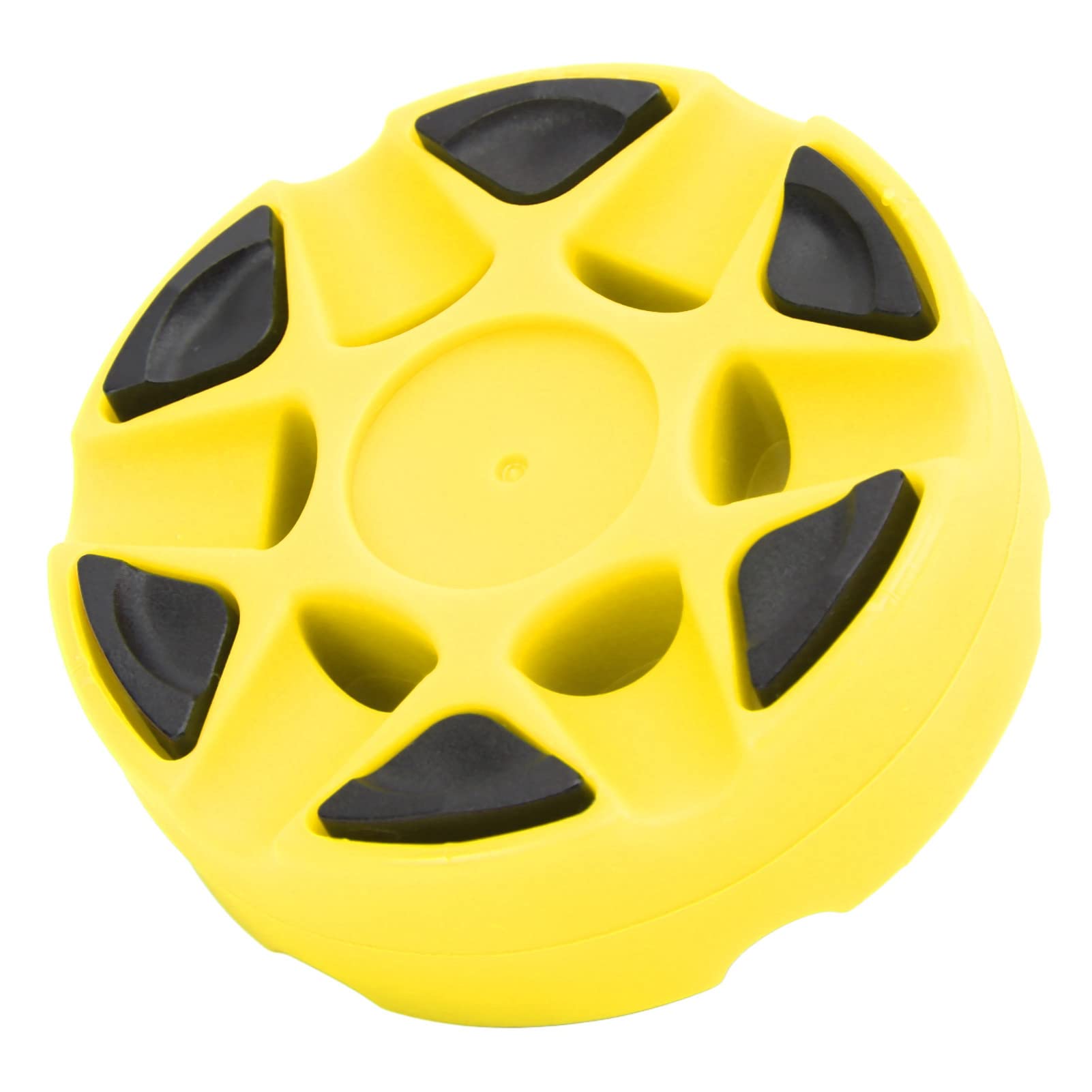 Cocoarm Disco da Hockey, Disco Durevole in Plastica Lucida per Allenamento, Design Facile da Scorrere per Uso Interno Ed Esterno di Hockey su Pista